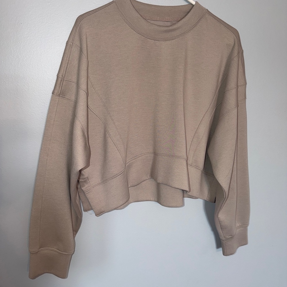 Abercrombie & Fitch YPB Neo-Knit Cropped Crewneck